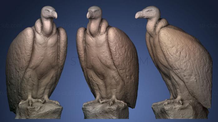 3D model Eagle sleeping (STL)